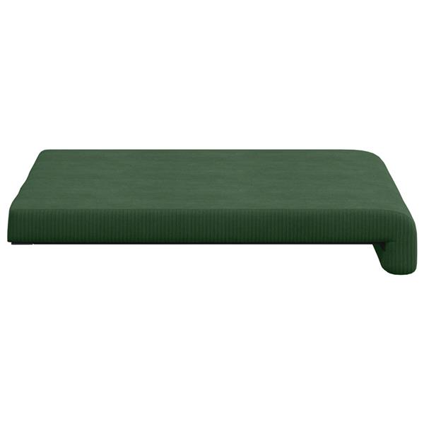 Grote foto vidaxl bankkussen 2 st corduroy donkergroen diepte 35 cm huis en inrichting woningdecoratie