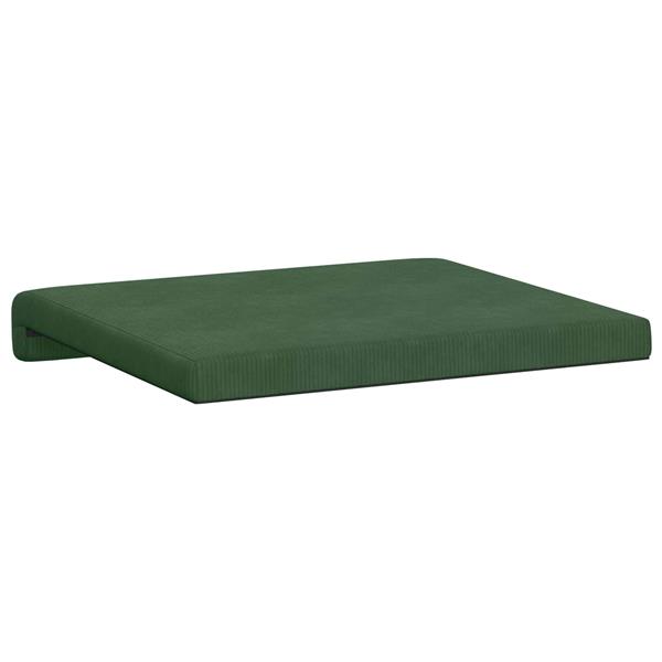 Grote foto vidaxl bankkussen 2 st corduroy donkergroen diepte 35 cm huis en inrichting woningdecoratie