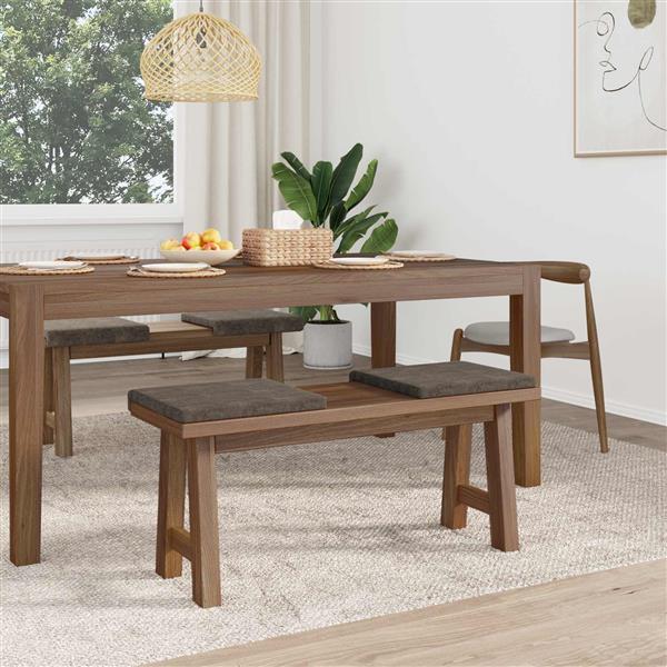 Grote foto vidaxl bankkussen 2 st faux su de stof donkergrijs diepte 35 cm huis en inrichting woningdecoratie