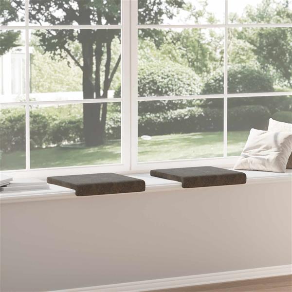 Grote foto vidaxl bankkussen 2 st faux su de stof donkergrijs diepte 35 cm huis en inrichting woningdecoratie