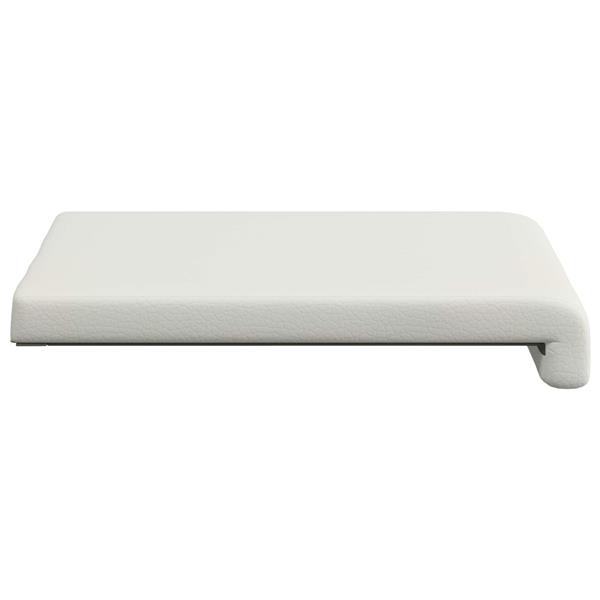 Grote foto vidaxl bankkussen 2 st kunstleer wit diepte 35 cm huis en inrichting woningdecoratie