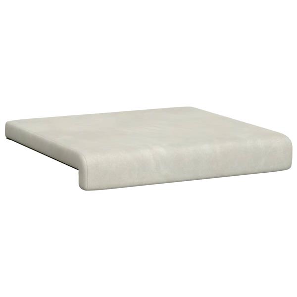 Grote foto vidaxl bankkussen 2 st fluweel cr mekleurig diepte 35 cm huis en inrichting woningdecoratie