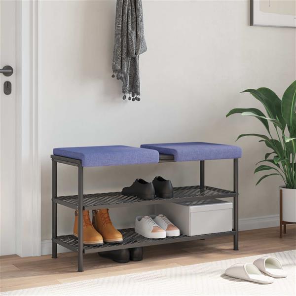 Grote foto vidaxl bankkussen 2 st stof jeans blauw diepte 35 cm huis en inrichting woningdecoratie