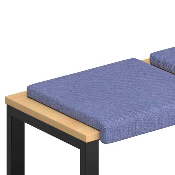 Grote foto vidaxl bankkussen 2 st stof jeans blauw diepte 35 cm huis en inrichting woningdecoratie