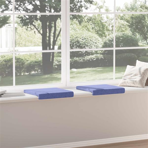 Grote foto vidaxl bankkussen 2 st stof jeans blauw diepte 35 cm huis en inrichting woningdecoratie