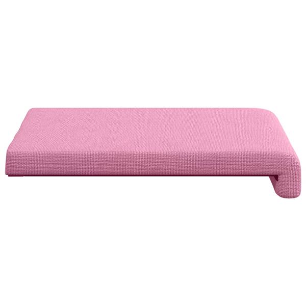 Grote foto vidaxl bankkussen 2 st stof roze diepte 35 cm huis en inrichting woningdecoratie