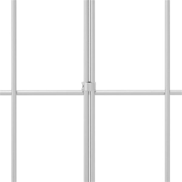 Grote foto vidaxl tuin schuttingpaneel 12 st 25 x 30 cm gegalvaniseerd staal tuin en terras hekken en schuttingen