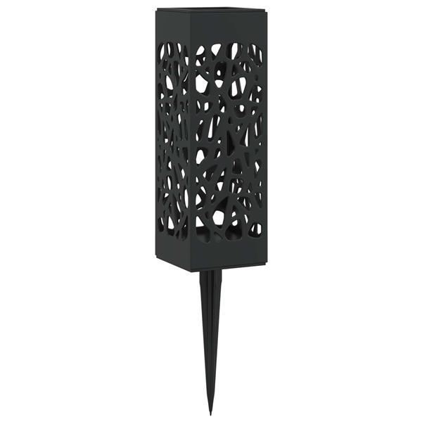 Grote foto vidaxl buitenzonne lampen met grondpin 4 st warmwit 29 cm pp tuin en terras verlichting