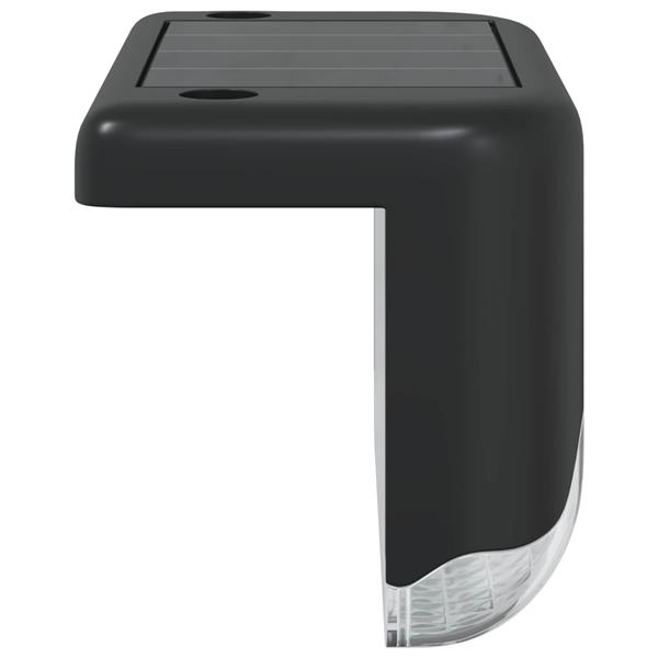 Grote foto vidaxl buitenzonne lampen met grondpin 8 st warmwit 4 5 cm abs en ps tuin en terras verlichting
