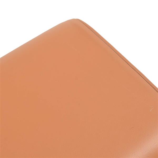 Grote foto vidaxl bank 60 x 30 x 45 cm echt leer bruin huis en inrichting stoelen