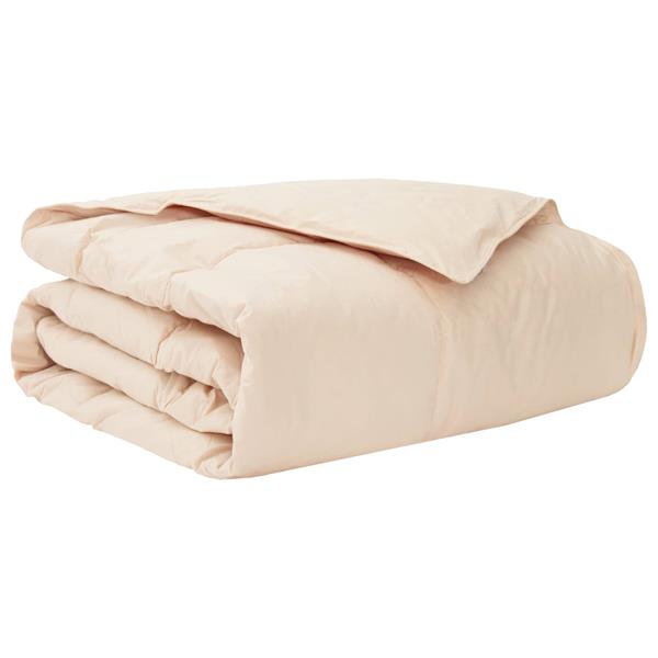 Grote foto vidaxl zomer dekbed beige 135 x 220 cm 100 natuurlijke kapok huis en inrichting bedden