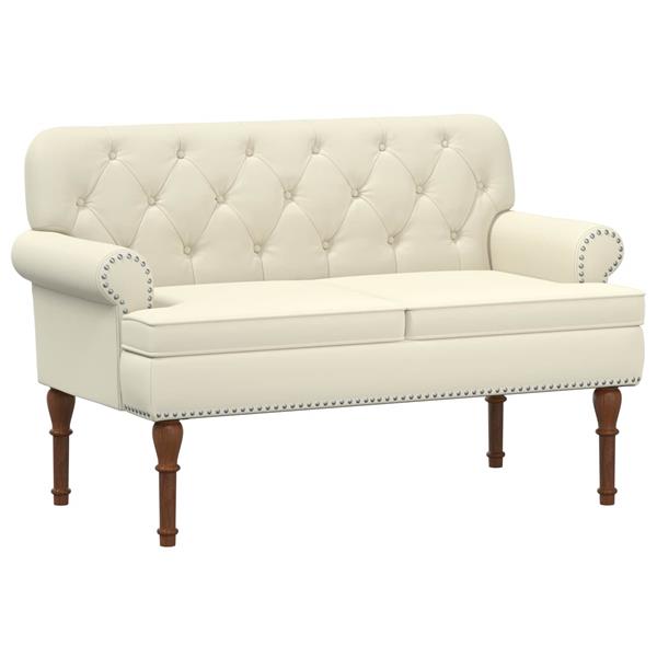Grote foto vidaxl loungebank met knopencomfort cr mekleurig 120 x 65 x 77 cm huis en inrichting overige huis en inrichting