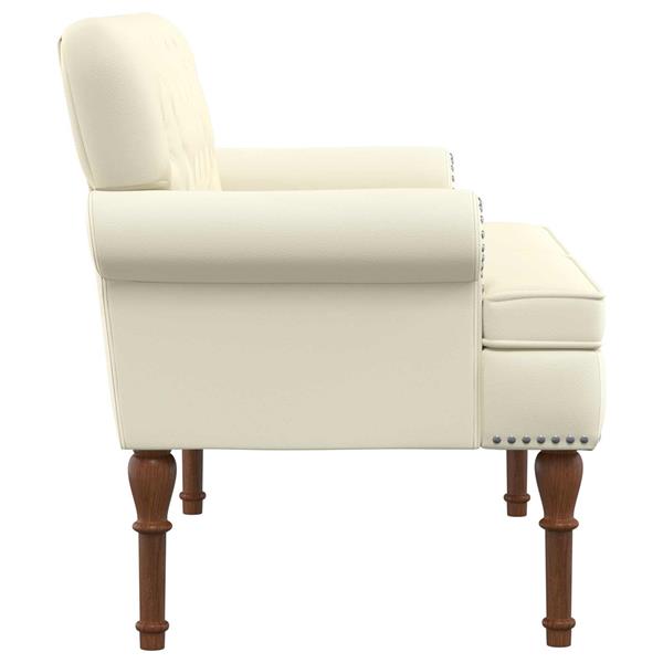 Grote foto vidaxl loungebank met knopencomfort cr mekleurig 120 x 65 x 77 cm huis en inrichting overige huis en inrichting