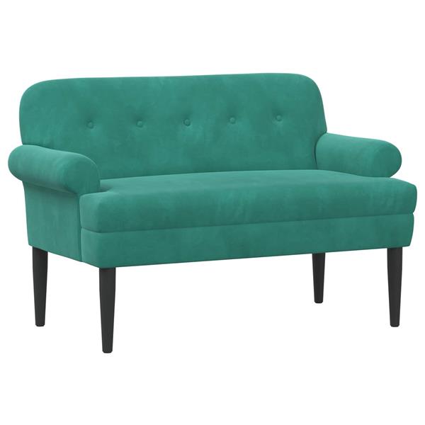 Grote foto vidaxl loungebank met knopencomfort turquoise 120 x 66 x 78 cm fluweel huis en inrichting bankstellen