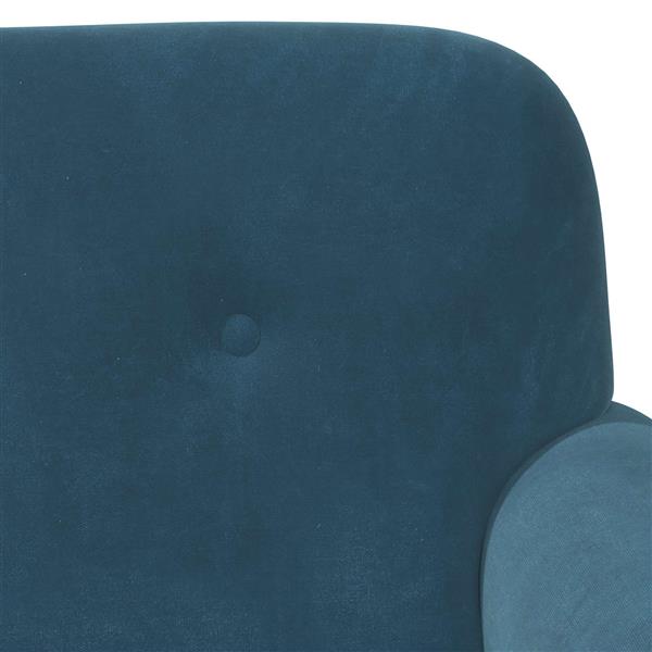 Grote foto vidaxl loungebank met knopencomfort blauw 120 x 66 x 78 cm fluweel huis en inrichting bankstellen