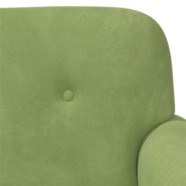 Grote foto vidaxl loungebank met knopencomfort lichtgroen 120 x 66 x 78 cm huis en inrichting bankstellen