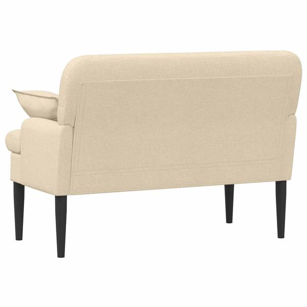Grote foto vidaxl loungebank met knopencomfort cr mekleurig 111 x 68 x 80 cm stof huis en inrichting bankstellen