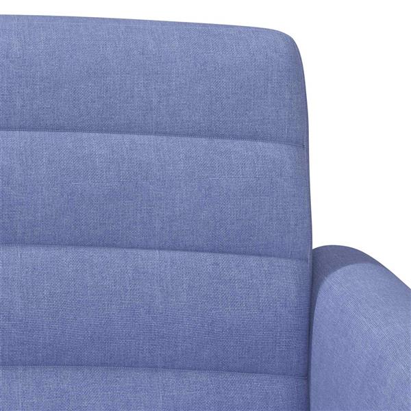 Grote foto vidaxl loungebank met knopencomfort jeans blauw 116 x 67 x 80 cm stof huis en inrichting overige huis en inrichting
