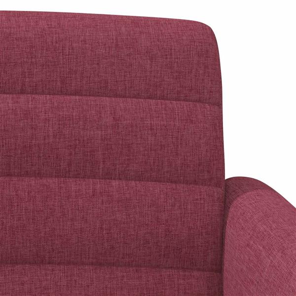 Grote foto vidaxl loungebank met knopencomfort wijnrood 116 x 67 x 80 cm stof huis en inrichting overige huis en inrichting