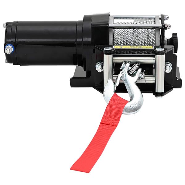 Grote foto vidaxl elektrische lier pvc zwart doe het zelf en verbouw gereedschappen en machines