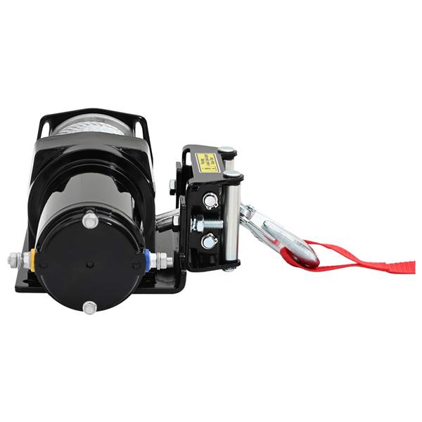 Grote foto vidaxl elektrische lier pvc zwart doe het zelf en verbouw gereedschappen en machines