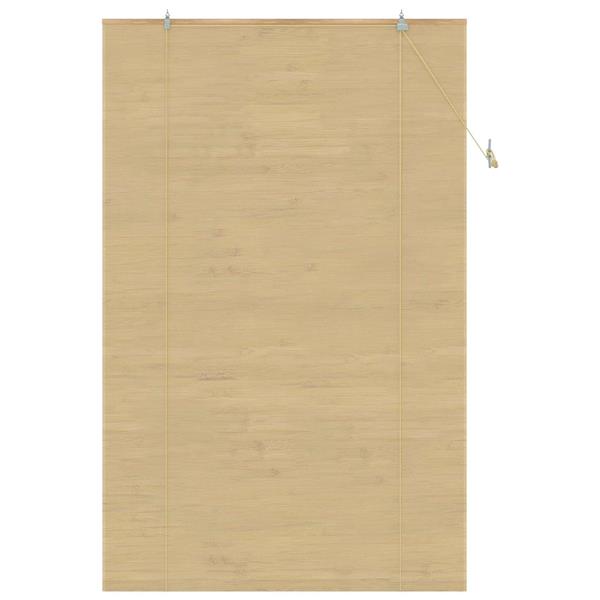 Grote foto vidaxl rolgordijn naturel 150 x 220 cm bamboe huis en inrichting gordijnen en lamellen