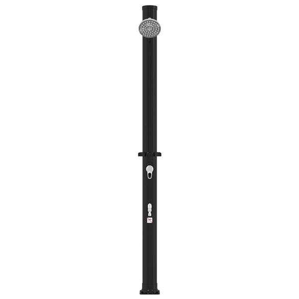 Grote foto vidaxl zonne douche met douchekop en kraan 20 l pvc abs zinklegering tuin en terras zwembaden toebehoren