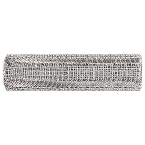 Grote foto vidaxl gaas scherm 40 x 1000 cm 6 mesh rvs 201 zilverkleurig tuin en terras hekken en schuttingen