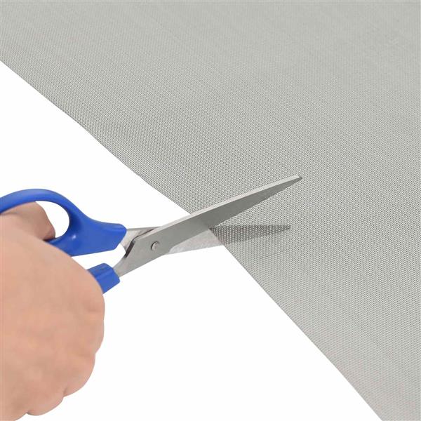 Grote foto vidaxl gaas scherm 60 x 2000 cm 30 mesh rvs 201 zilverkleurig tuin en terras hekken en schuttingen