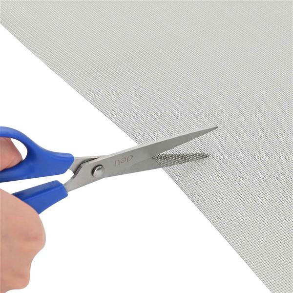 Grote foto vidaxl gaas scherm 20 x 2000 cm 20 mesh rvs 201 zilverkleurig tuin en terras hekken en schuttingen