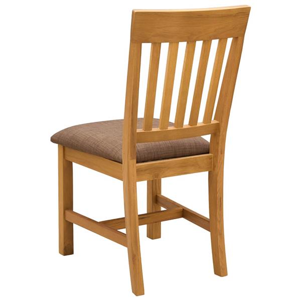 Grote foto vidaxl eetkamerstoel 2 st massief eikenhout grijs 45 x 59 x 92 cm huis en inrichting stoelen