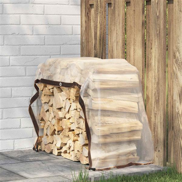 Grote foto vidaxl zeildoek doorzichtig 2 5 x 1 5 m pe doe het zelf en verbouw materialen en producten