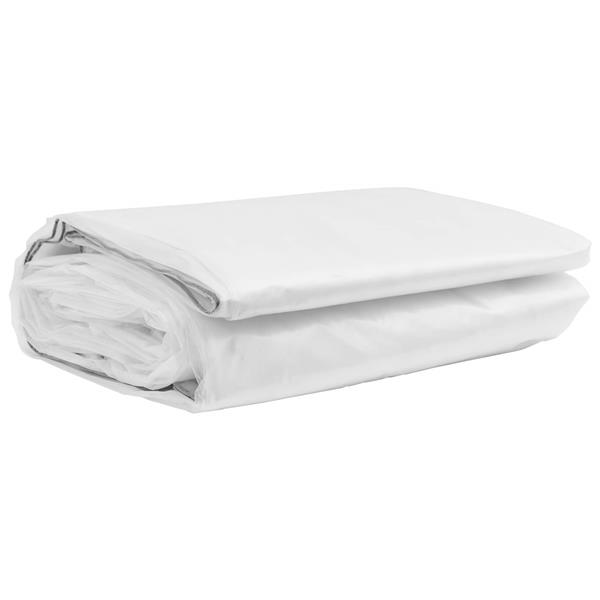 Grote foto vidaxl zeildoek 140 gsm transparant 20 x 1 5 m pe doe het zelf en verbouw materialen en producten