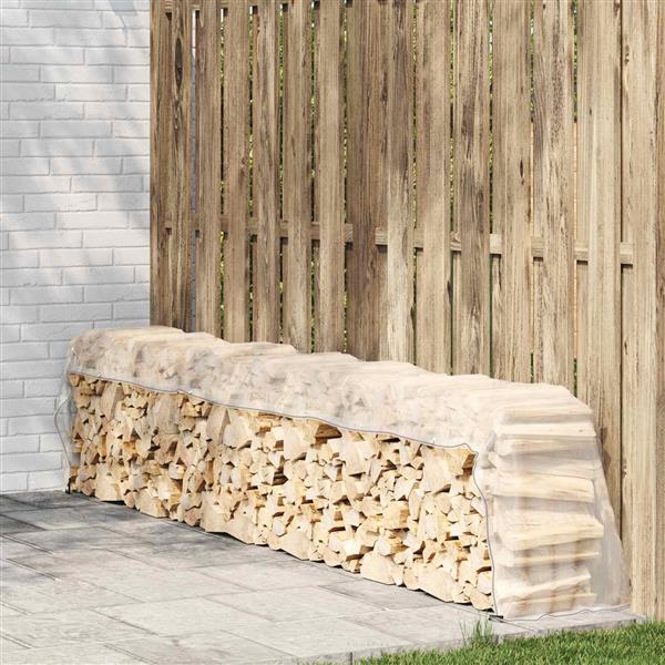 Grote foto vidaxl zeildoek 140 gsm transparant 6 x 1 5 m pe doe het zelf en verbouw materialen en producten