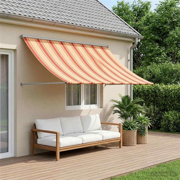 Grote foto vidaxl markies multikleur 300 x 150 cm tuin en terras overige tuin en terras