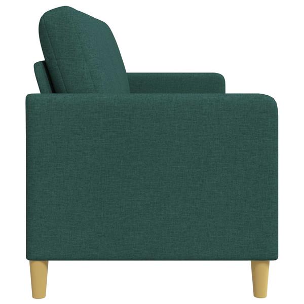 Grote foto vidaxl bank met opslag donkergroen 192 x 78 x 87 cm polyester huis en inrichting bankstellen