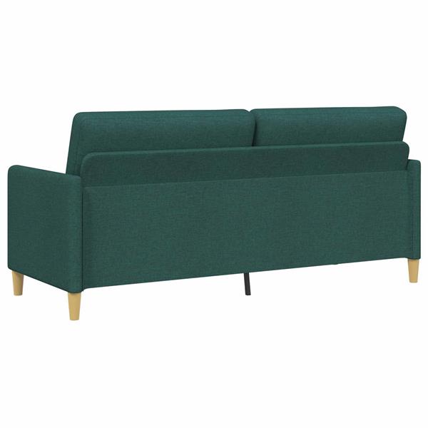 Grote foto vidaxl bank met opslag donkergroen 192 x 78 x 87 cm polyester huis en inrichting bankstellen
