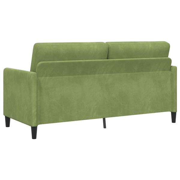 Grote foto vidaxl bank met opslag lichtgroen 172 x 78 x 87 cm polyester huis en inrichting bankstellen