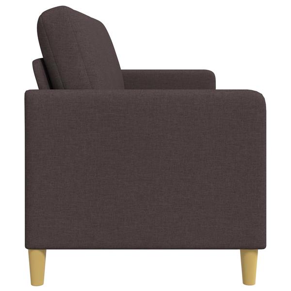 Grote foto vidaxl bank met opslag donkerbruin 172 x 78 x 87 cm polyester huis en inrichting bankstellen