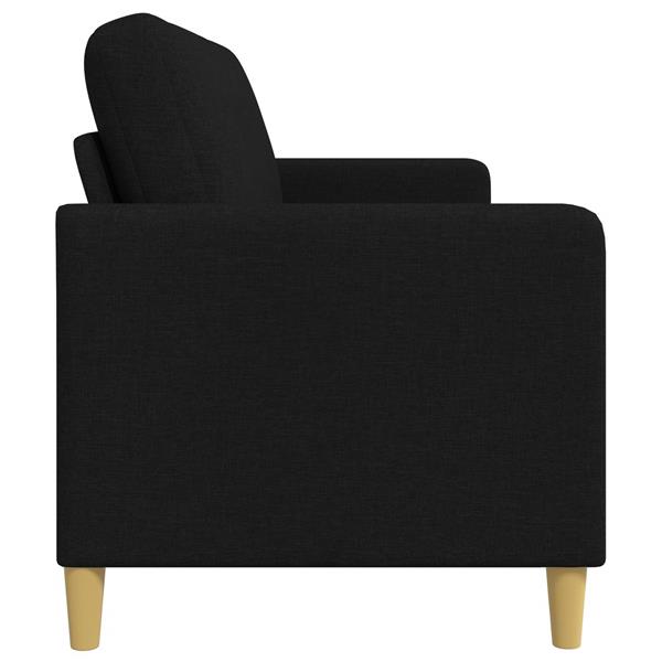 Grote foto vidaxl bank met opslag zwart 172 x 78 x 87 cm polyester huis en inrichting bankstellen