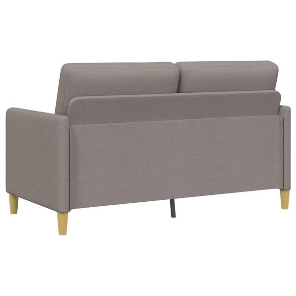 Grote foto vidaxl bank met opslag taupe 152 x 78 x 87 cm polyester huis en inrichting bankstellen