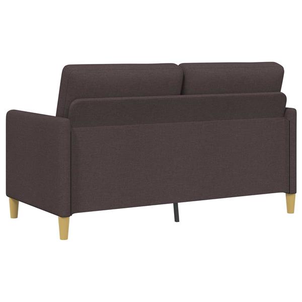 Grote foto vidaxl bank met opslag donkerbruin 152 x 78 x 87 cm polyester huis en inrichting bankstellen