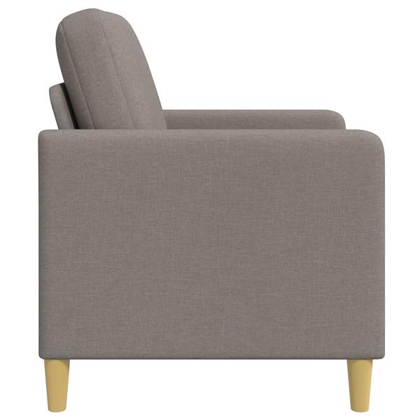Grote foto vidaxl bank met opslag taupe 72 x 78 x 87 cm polyester huis en inrichting bankstellen