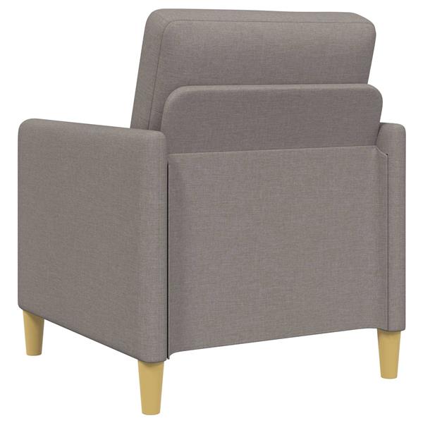 Grote foto vidaxl bank met opslag taupe 72 x 78 x 87 cm polyester huis en inrichting bankstellen