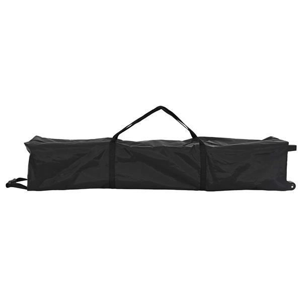Grote foto vidaxl gazebo met 4 zijwanden 2 6 x 2 6 m cr me en bruin tuin en terras overige tuin en terras
