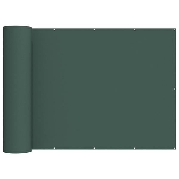 Grote foto vidaxl balkon privacy scherm 200 x 600 cm stof met pu coating tuin en terras overige tuin en terras