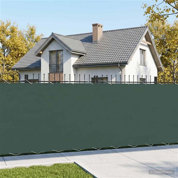 Grote foto vidaxl balkon privacy scherm 150 x 600 cm stof met pu coating tuin en terras overige tuin en terras