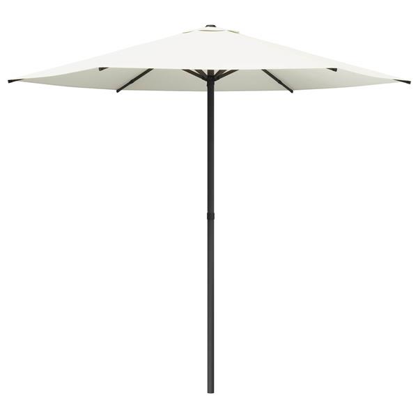 Grote foto vidaxl tuinparasol 230 x 230 cm polyester rechthoekig cr mekleurig tuin en terras overige tuin en terras