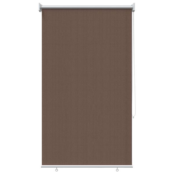 Grote foto vidaxl buitenrolgordijn 90 uv blok taupe 80 x 140 cm hdpe huis en inrichting gordijnen en lamellen