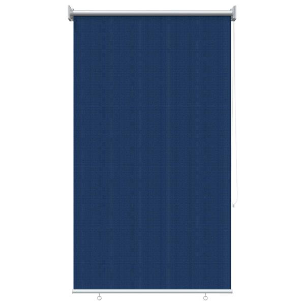 Grote foto vidaxl buitenrolgordijn 90 uv blok blauw 80 x 140 cm hdpe huis en inrichting gordijnen en lamellen